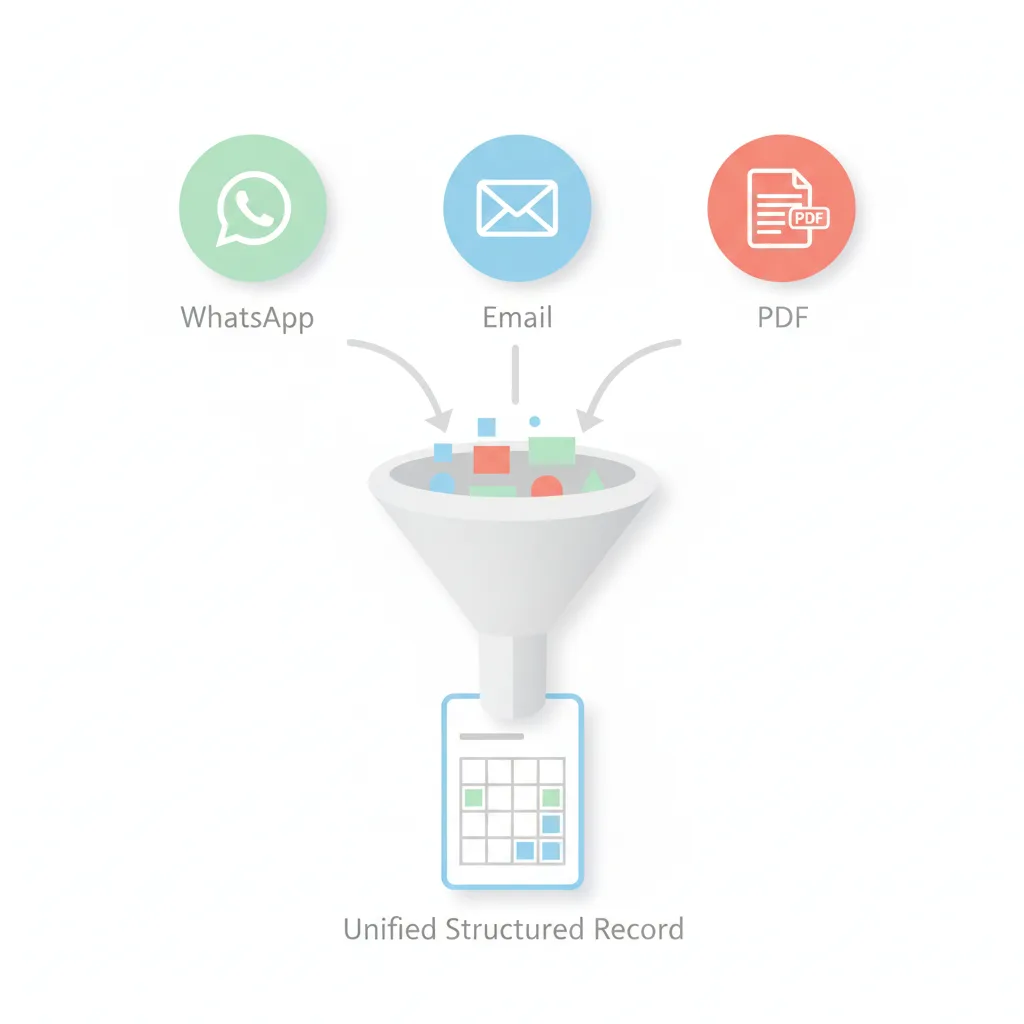 Handling RFQs from WhatsApp, Email, and PDFs Without Manual Rework