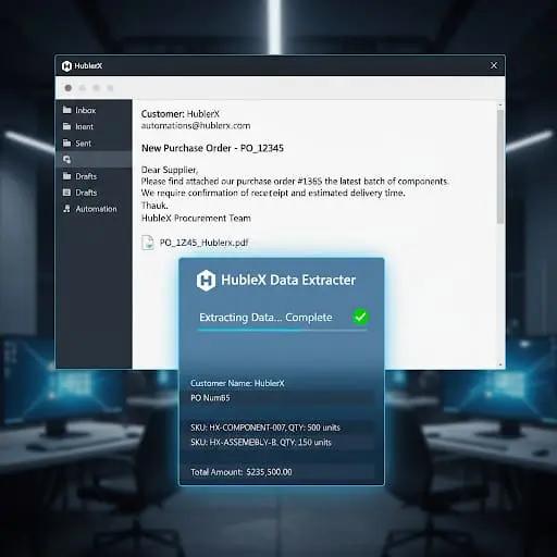 Email-to-Order Automation UI